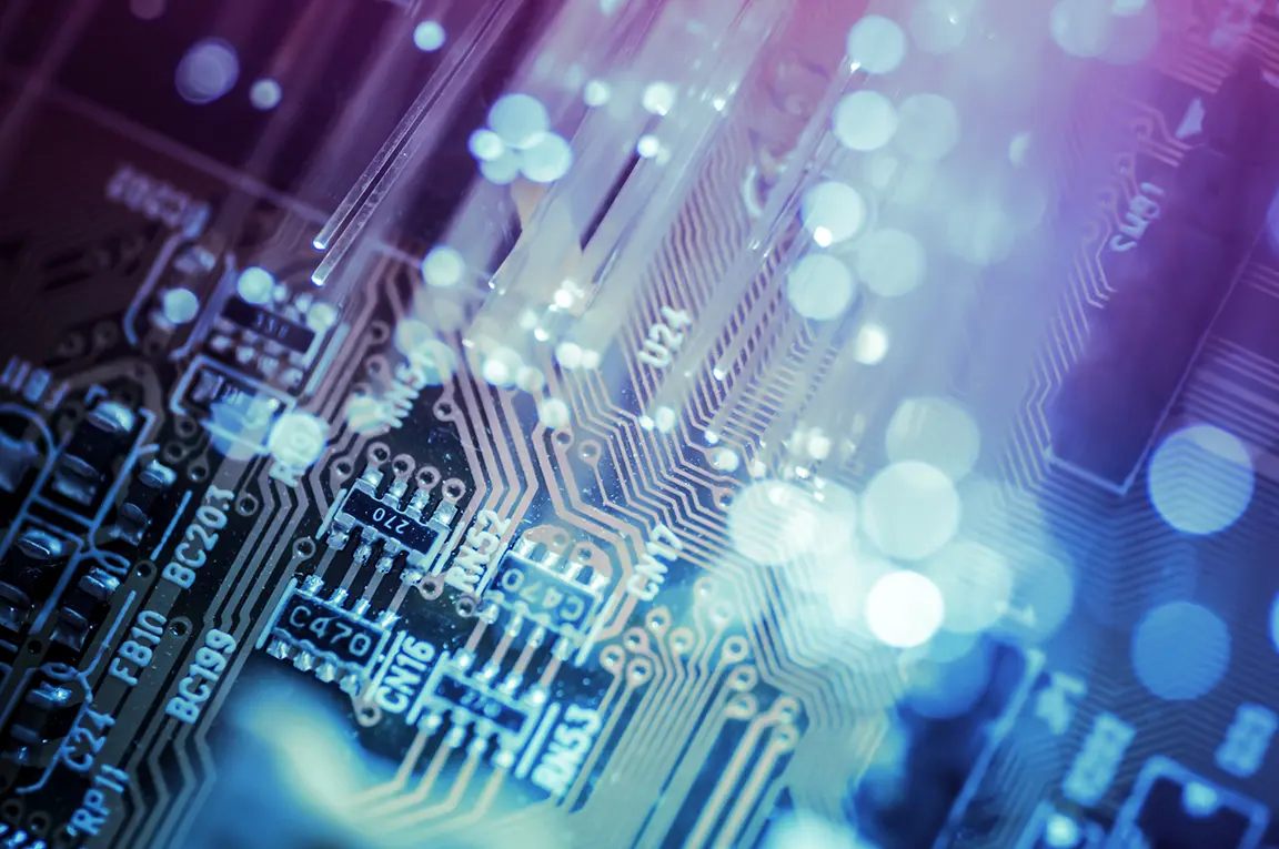 Circuit board sparkles